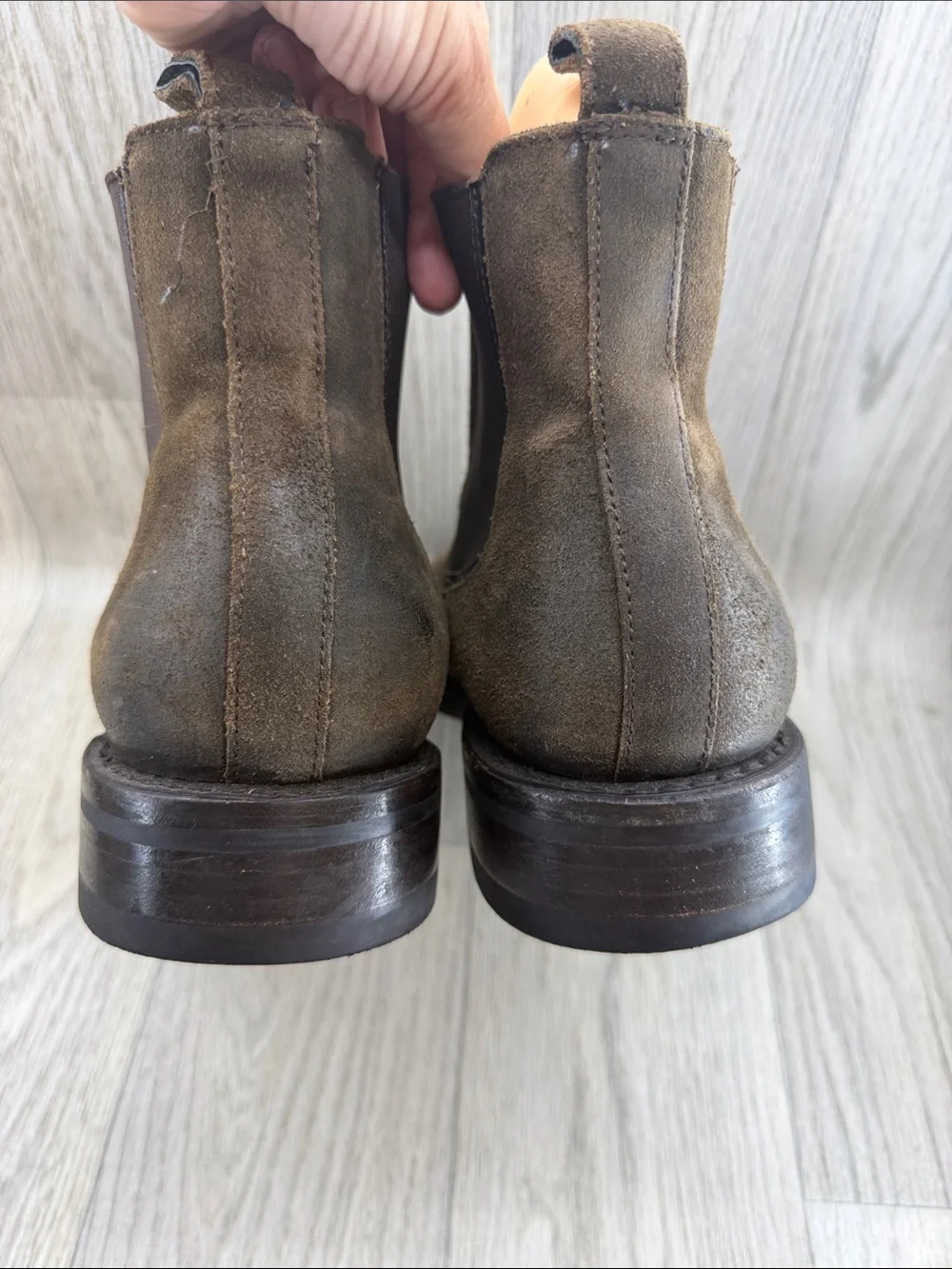 Thursday Boot Company Brown Suede Chukka Chelsea Boots